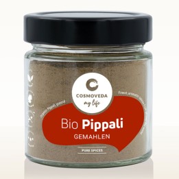 BIO Pieprz długi Pippali sproszkowany 100g Cosmoveda