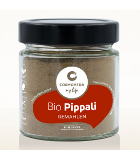 BIO Pieprz długi Pippali sproszkowany 100g Cosmoveda