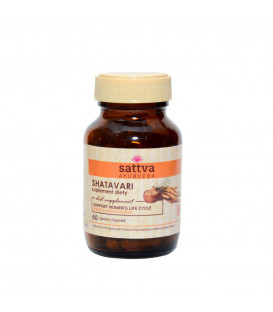 SATTVA SUPPLEMENT SHATAVARI EXTRACT 60 KAPS