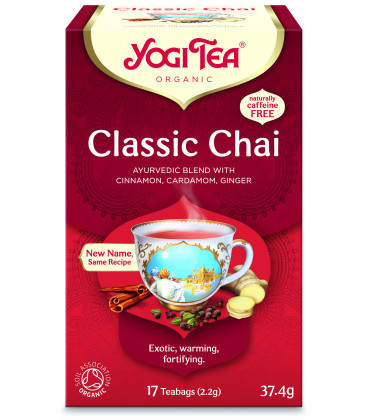 Herbata CLASSIC Klasyczna BIO 17 torebek Yogi Tea