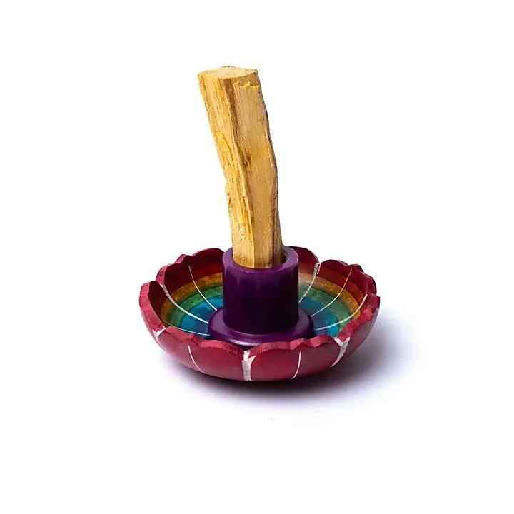 Podstawka pod Palo santo incense burner lotus 10x3cm 215g