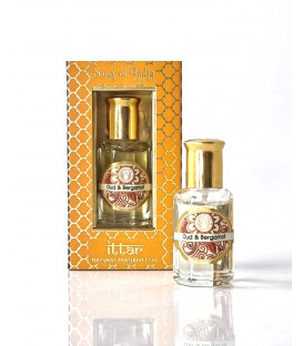 Olejek perfumowany roll-on - Oud & Bergamot - 10 ml. Luxurious Veda - Song of India