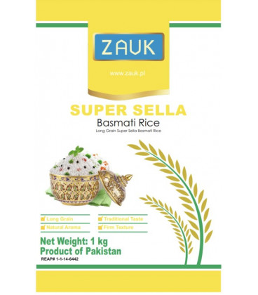 Zauk Ryż Basmati Super Sella 1kg