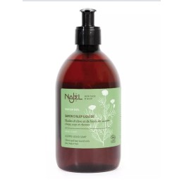 Żel do ciała w dozowniku Aleppo LIQUIDE AMBRE & OUD 500ml NAJEL
