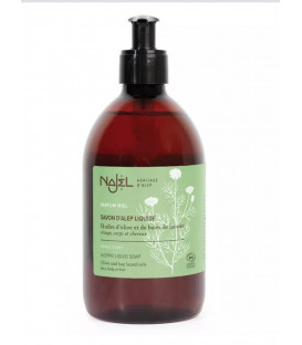 Żel do ciała w dozowniku Aleppo LIQUIDE AMBRE & OUD 500ml NAJEL