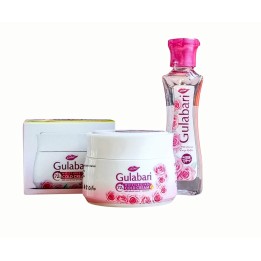 Różany Krem GULABARI z Szafranem i Kurkumą 29g Dabur + mini woda różana