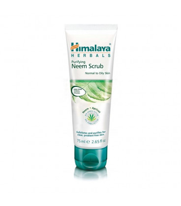 HIMALAYA OCZYSZCZAJĄCY PEELING DO TWARZY Z NEEM 75 ML