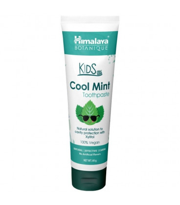 HIMALAYA BOTANICZNA PASTA DO ZĘBÓW DLA DZIECI COOL MINT 80 G