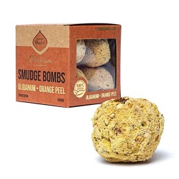 Bomby snużące premium  Olibanum & Pomarańcza 8 sztuk 65g Sagrada Madre