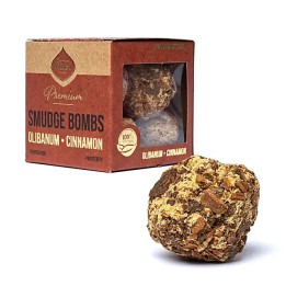 Bomby snużące premium  Olibanum & Cynamon 8 sztuk 65g Sagrada Madre