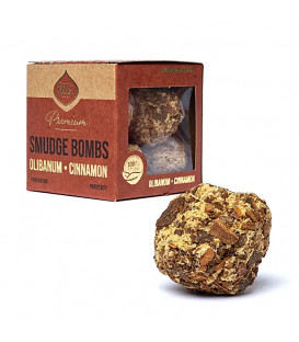 Bomby snużące premium  Olibanum & Cynamon 8 sztuk 65g Sagrada Madre