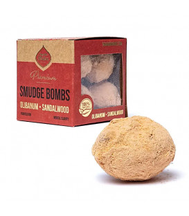 Bomby snużące premium  Olibanum & Sandałowiec 8 sztuk 65g Sagrada Madre