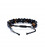 Bracelet hematite/ obsidian/ tiger eye adjustable  0.6cm