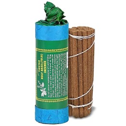 Tybetańskie kadzidło Holy Basil (Tulsi) z podstawką 30 szt patyczków 35 g