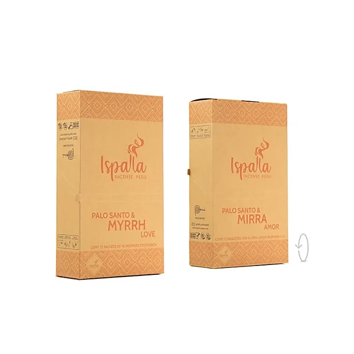 Kadzidełka z Peru - LOVE Palo Santo & Myrrh 13g Ispalla