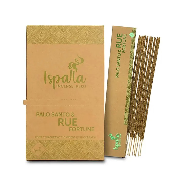 Kadzidełka z Peru - FORTUNE Palo Santo & Rue 13g Ispalla
