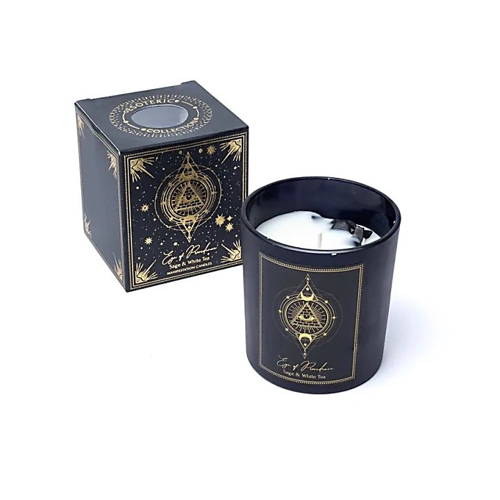 Świeca Manifestacyjna Oko Opatrzności/Eye of Providence w szkle 120g Song of India