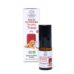 Eliksir ekologiczny dla zwierząt - Podczas transportu zwierząt 10ml Bach Elixir - Ecocert