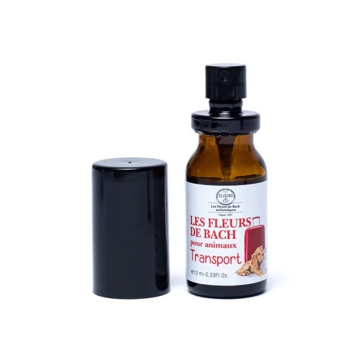 Eliksir ekologiczny dla zwierząt - Podczas transportu zwierząt 10ml Bach Elixir - Ecocert