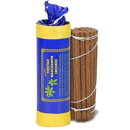 Tybetańskie kadzidło Nag Champa z podstawką 30 szt patyczków 35 g