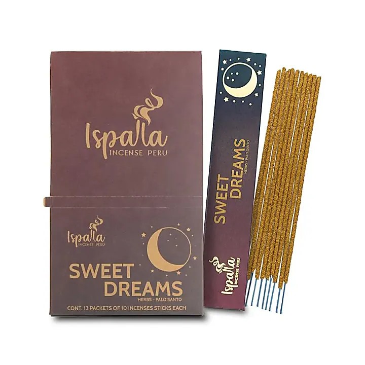 Kadzidełka z Peru - Sweet dreams Palo Santo & Lawenda & Wanilia 13g Ispalla