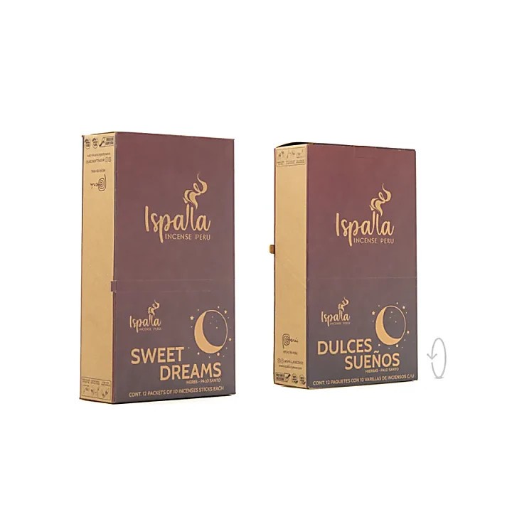 Kadzidełka z Peru - Sweet dreams Palo Santo & Lawenda & Wanilia 13g Ispalla