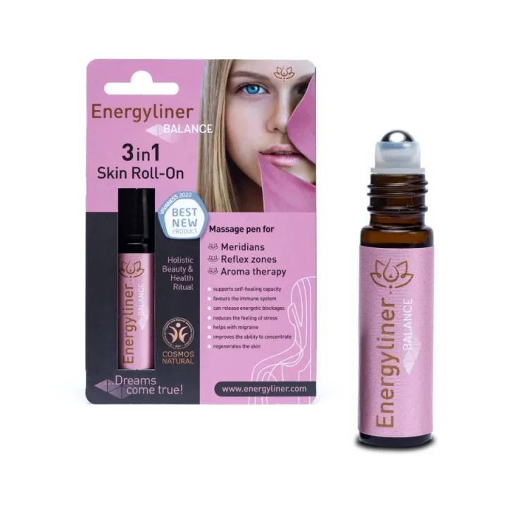 Masażer do twarzy Energyliner Balance Skin Roll-On Himalaya’s Dreams  10ml