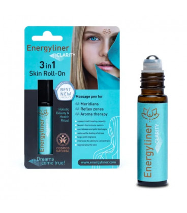 Masażer do twarzy Energyliner Clarity Jasność Umysłu Skin Roll-On Himalaya’s Dreams  10ml