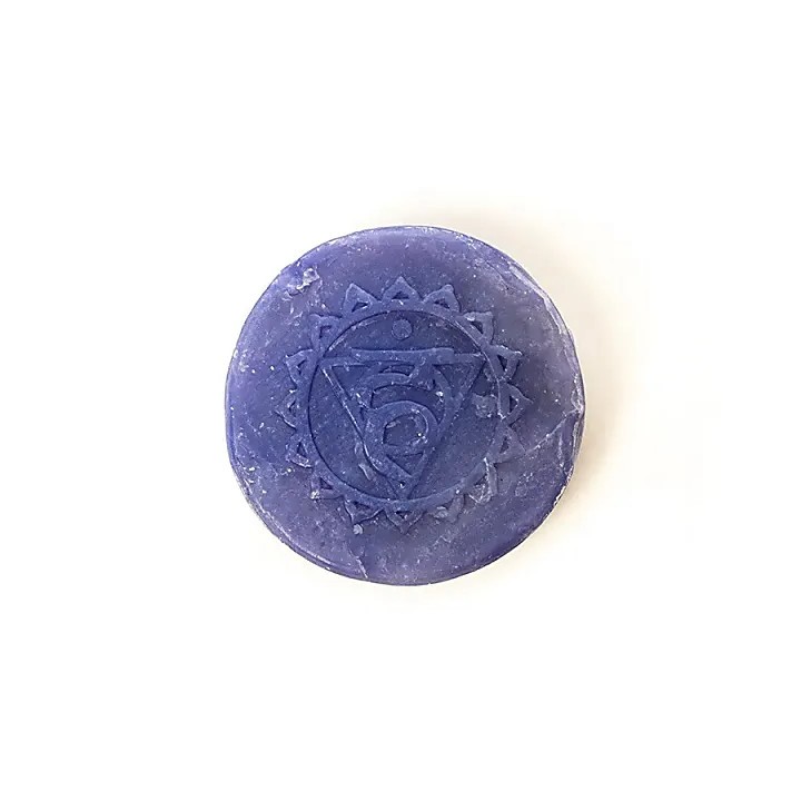 Mydło Throat 5 Chakra w liściu palmowym 100g Holy Lama Naturals