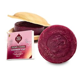 Mydło Crown 7 Chakra w liściu palmowym 100g Holy Lama Naturals