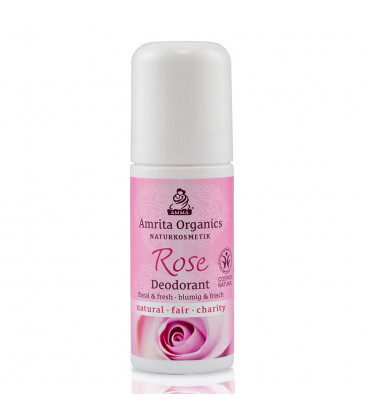 Dezodorant Rose 50 ml Amrita Organics
