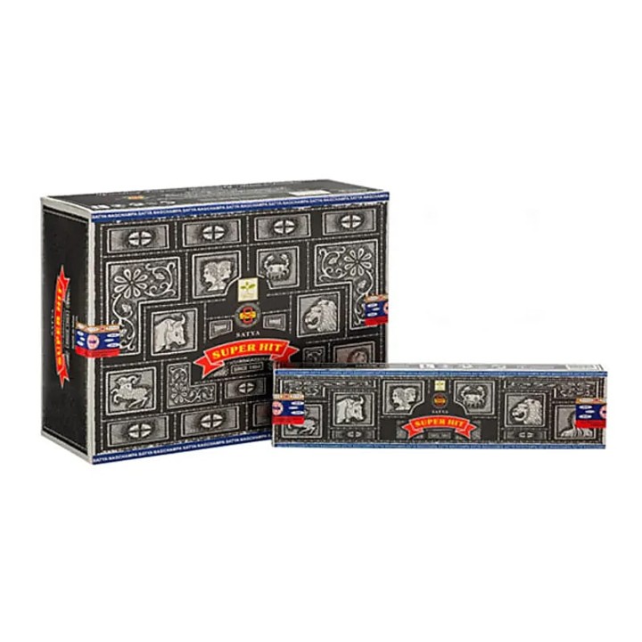 Kadzidełka PIŻMO & DRZEWO SANDAŁOWE Satya Sai Baba (słodko korzenna nuta) 12szt 15g. Cały karton