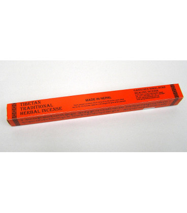 Incense Tibetan Traditional Herbal red package  40 g; 26 cm
