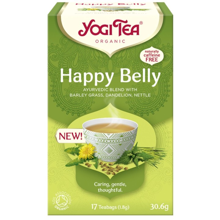 HAPPY BELLY Lekki brzuch BIO YOGI TEA 17x1,8 g