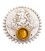 6 x White Ganesh incense holders 9cm