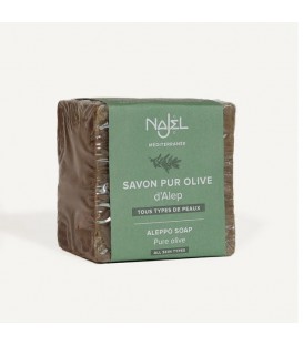 Mydło Aleppo w kostce - 100% Oliwy z Oliwek 190g. Najel
