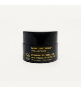 VANILLA LIP BALM 0.42oz New COSMOS ORGANIC certified formula