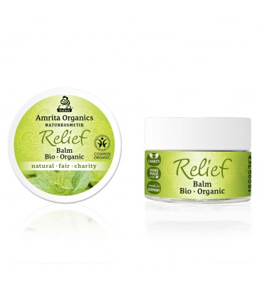 Balsam do masażu ciała Relief Balm 15 ml Amrita Organics