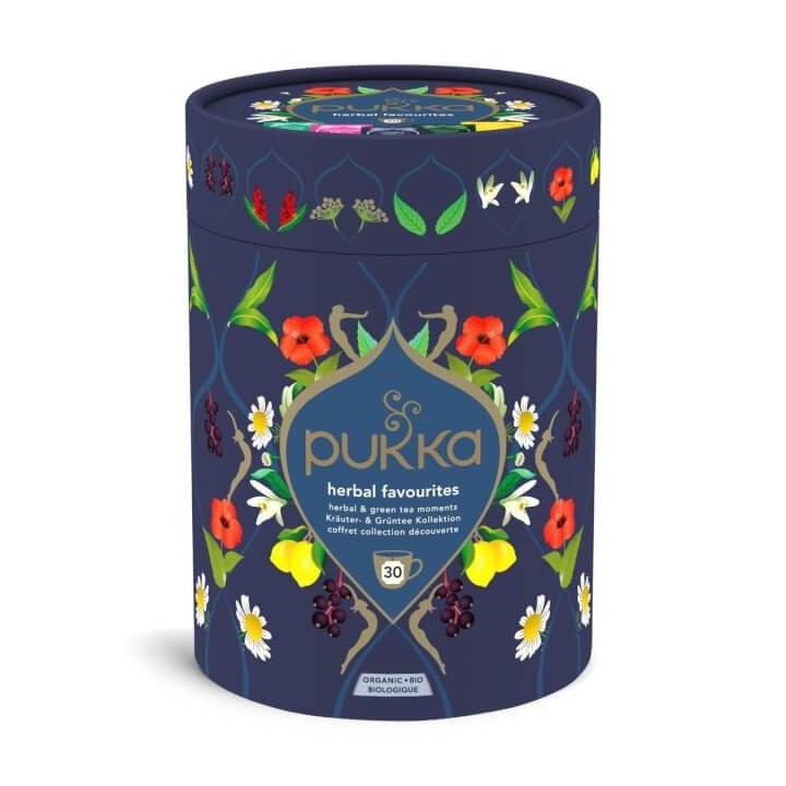 Pukka Favourite Tea Box (2025), 5 x 6 teabags (45 g)