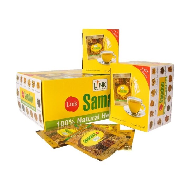Naturalny napój Samahan z 14 ziół - 25 saszetek