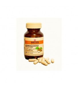 _SATTVA SUPPLEMENT ASHWAGANDHA EXTRACT 60 KAPS