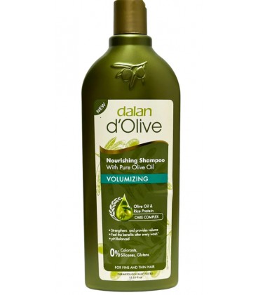 DALAN D OLIVE SHAMPOO 400ml VOLUMIZING SZAMPON DO WŁOSÓW ZWIĘKSZAJĄCY OBJĘTOŚĆ DALAN d'Olive 400ml - zdjęcie główne produktu
