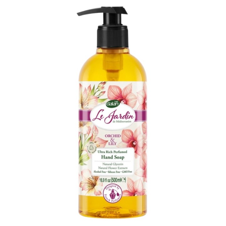 DALAN LE JARDIN LIQUID SOAP 500ml ORCHID&LILY