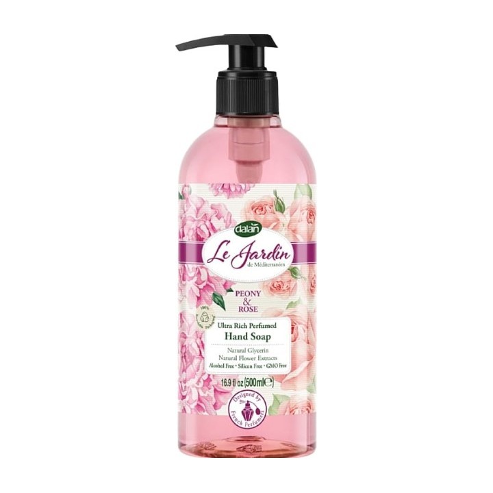 DALAN LE JARDIN LIQUID SOAP 500ml PEONY&ROSE