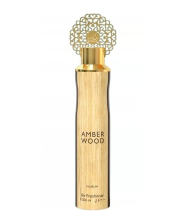 NUSUK ORIENTALNY ZAPACH DO DOMU ODŚWIEŻACZ POWIETRZA AMBER WOOD 300ML
