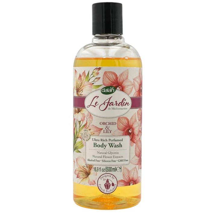 DALAN LE JARDIN SHOWER GEL 500ml ORCHID&LILY