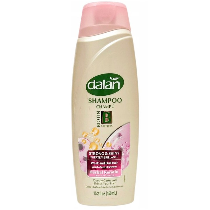 DALAN SHAMPOO 450ml STRONG&SHINY