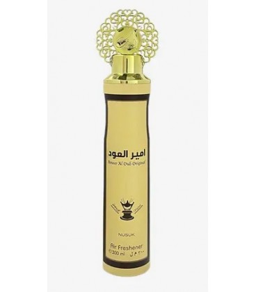 ODŚWIEŻACZ POWIETRZA NUSUK - AMEER AL OUD ORIGINAL, SPRAY 300ML DUBAJSKI