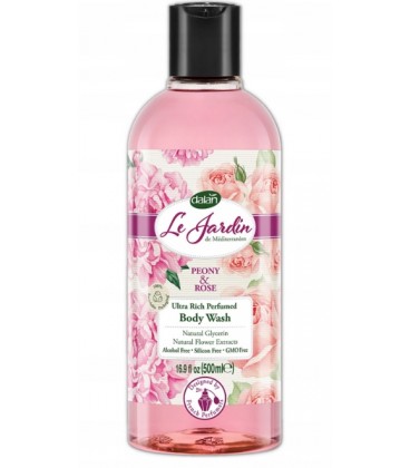 DALAN LE JARDIN PERFUMOWANY ŻEL POD PRYSZNIC PEONIA & RÓŻA 500 ML