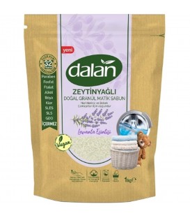 DALAN NATURALNE GRANULKI DO PRANIA Z OLIWĄ Z OLIWEK I LAWENDĄ 1KG